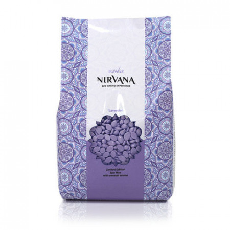 Воск плёночный для бикини "Лаванда"  Nirvana Italwax 1 кг